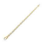 Afbeelding 6 van Bicolor gouden panterschakel armband