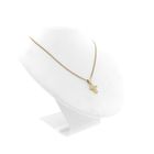 Image 7 of Gold cross with zirconia