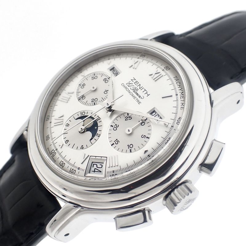 Image 6 of Zenith El Primero Chronomaster; Moonphase heren horloge