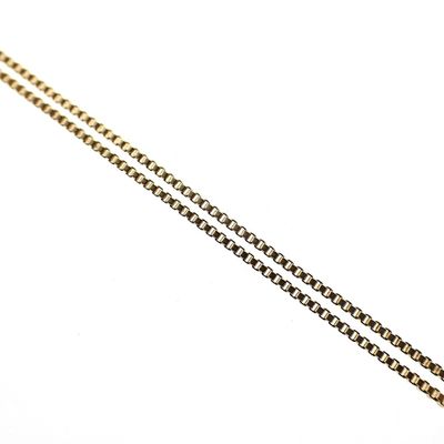 Image 2 of Golden Venetian link chain | 51 cm