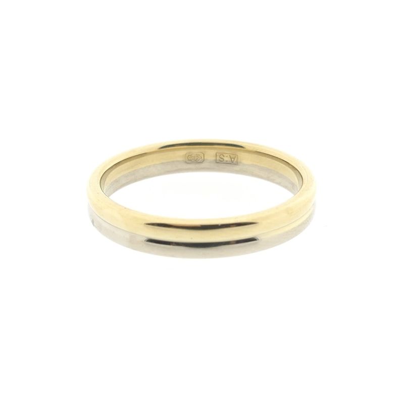 Image 3 of Two-tone gold (wedding) ring