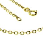 Image 2 of Gold anchor link chain | 61.5 cm