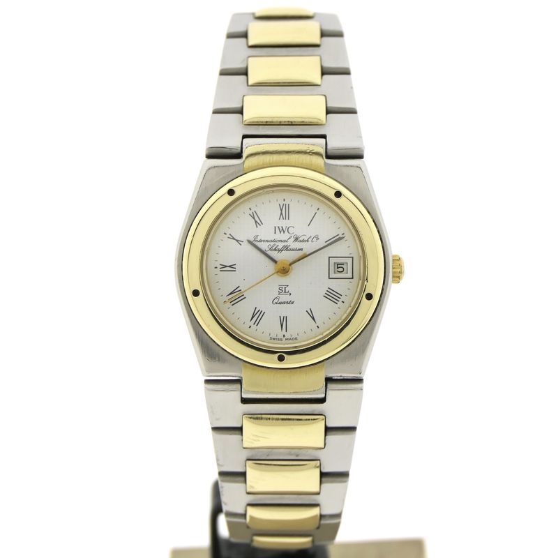 Image 1 of IWC Ingenieur SL Quartz IW4502; Vintage 18k gold/steel women's watch