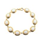 Image 7 of Gold bracelet with opal