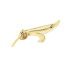Image 7 of Gold feather brooch