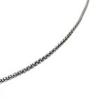 Image 3 of 18K white gold mesh necklace | 45 cm