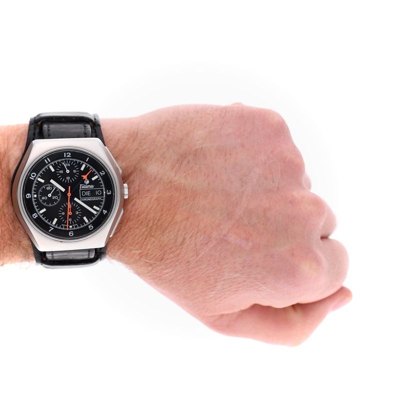 Image 8 of Tutima Military Chronograph 798-01; Automatic Men's Watch