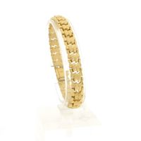 Gold fantasy link bracelet | 18.5 cm