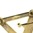 Image 6 of Golden fantasy brooch with diamond | 0.02 ct.