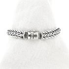 Afbeelding 1 van Zilveren Buddha to Buddha fantasieschakel armband; Barbara | 19,5 cm