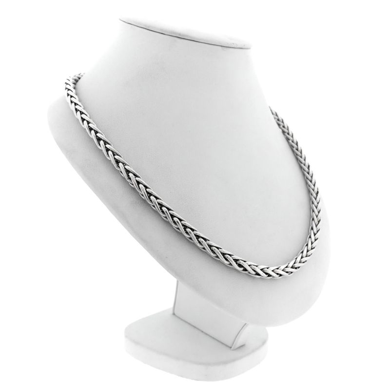 Image 3 of Silver Fox Tail Link Chain