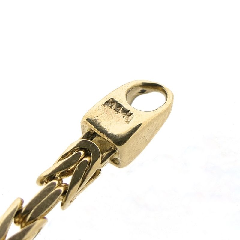 Image 13 of Gold king's link bracelet | 21.5 cm