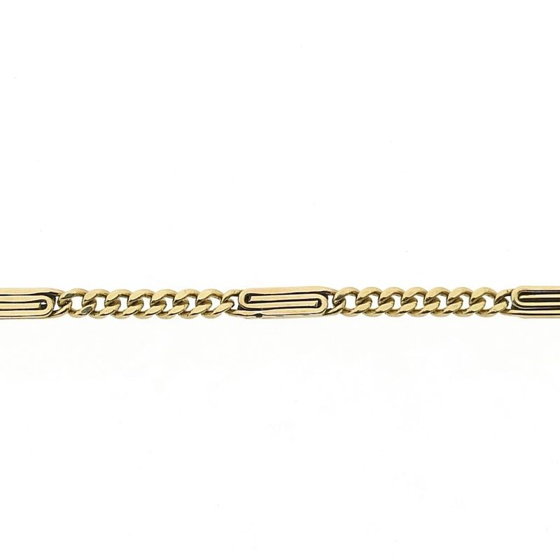 Image 4 of Gold gourmet link bracelet