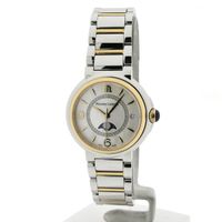 Maurice Lacroix Fiaba FA1084; Bi-color women's watch with diamonds and moon phase