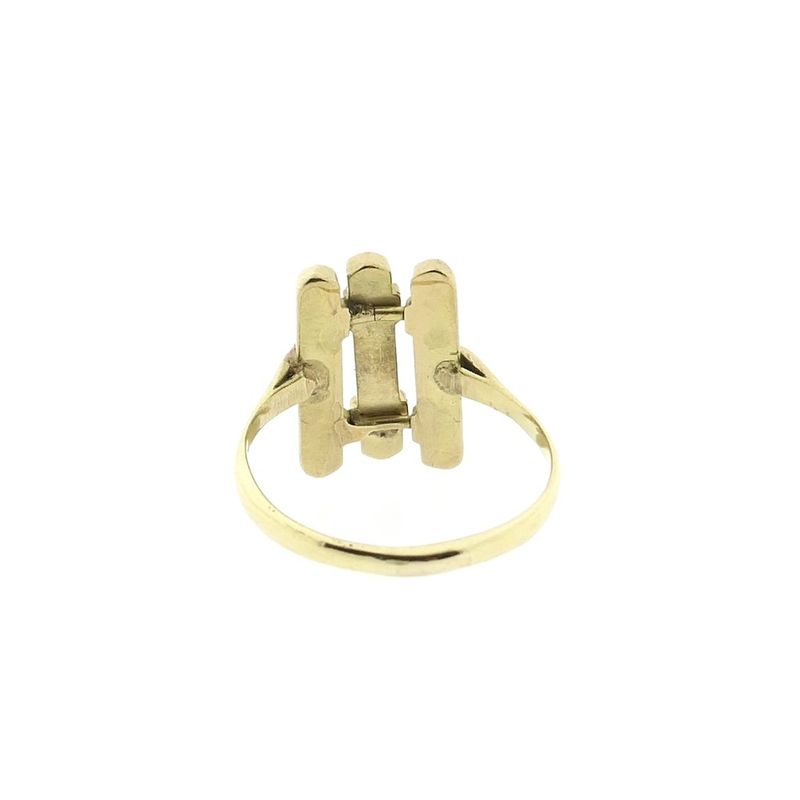 Image 4 of Golden artistic ring