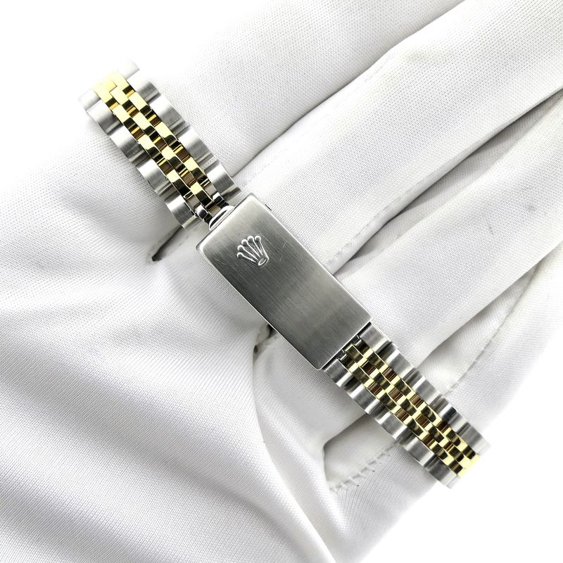 Image 20 of Rolex Lady-Datejust 26mm 69173; 18k. Vintage 18k. gold/steel women's watch