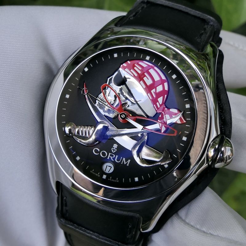 Image 17 of Corum Bubble 'Privateer' Limited Edition 08215020/F701; Automatic men's watch