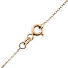 Image 8 of Gold anchor link chain with fixed pendant | 42 cm