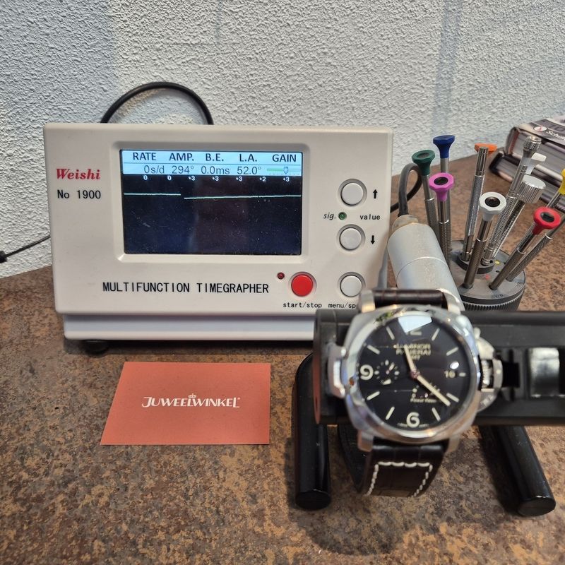 Image 18 of Panerai Luminor GMT 1950 Power Reserve PAM00321; Automatic men's watch