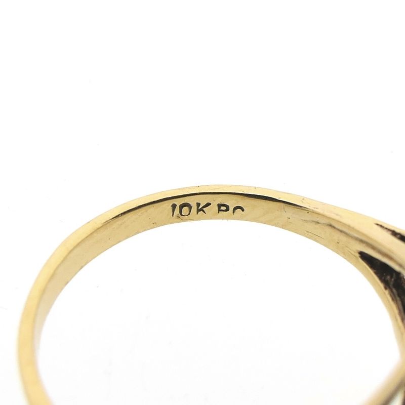 Image 3 of 10 carat ring with pearl