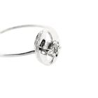 Image 3 of White Gold Ring with Diamond; 0.005 ct.