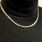 Image 10 of Gold S-link chain; 45 cm