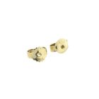 Image 6 of Gold stud earrings with diamond 0.06 ct.