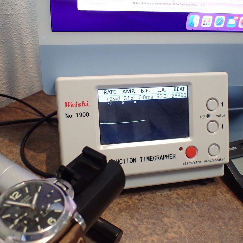 Image 6 of Panerai Luminor 1950 Power Reserve 3 Day GMT; Automatic men's watch