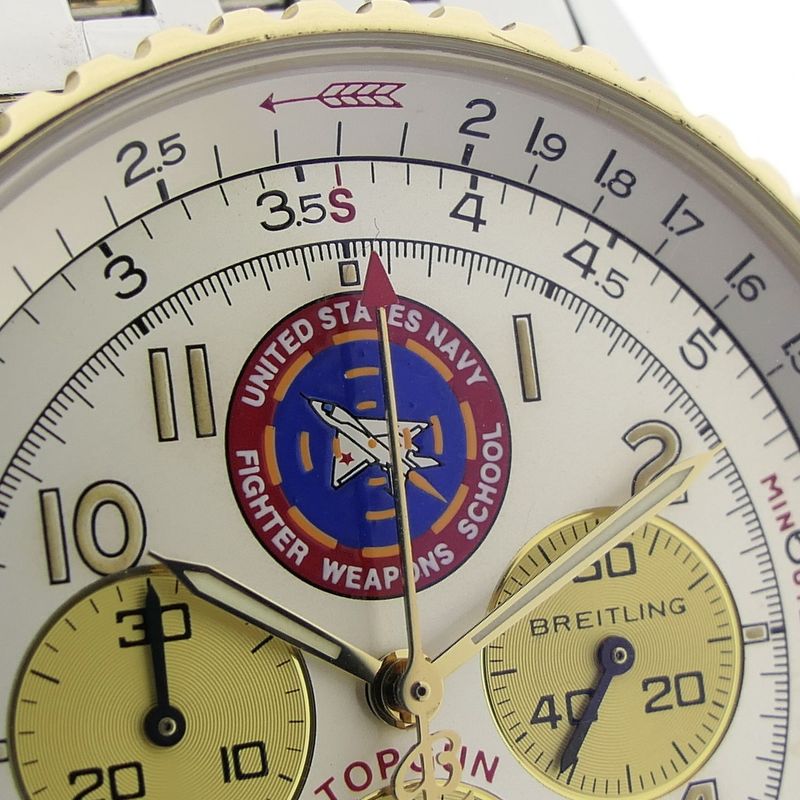 Image 5 of Breitling Navitimer Topgun Limited Edition D30022; Automatic Chronograph Men's Watch