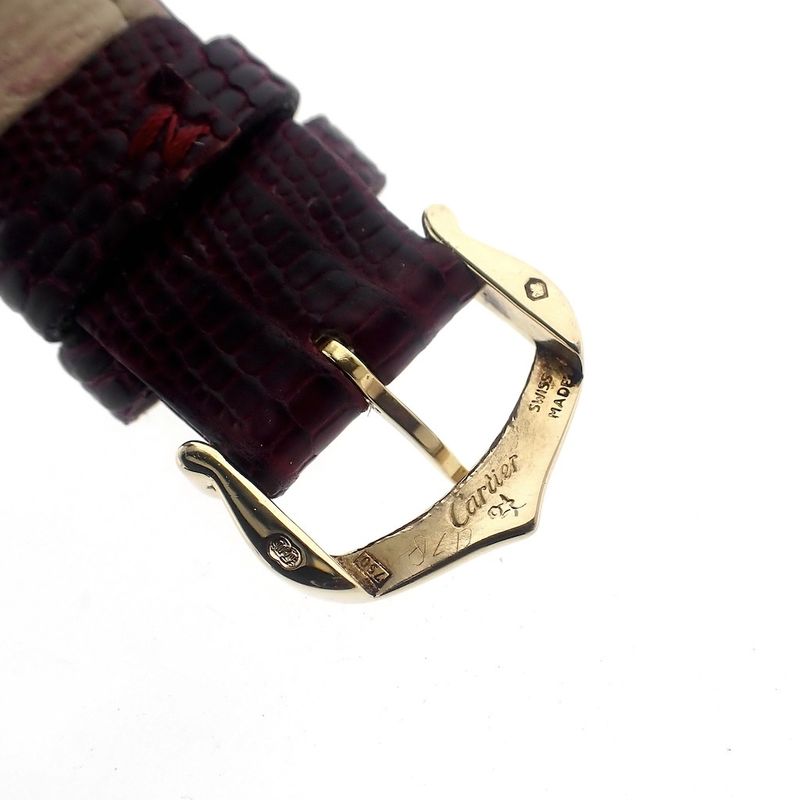 Image 13 of Cartier Tank Française; 18k gold ladies' watch