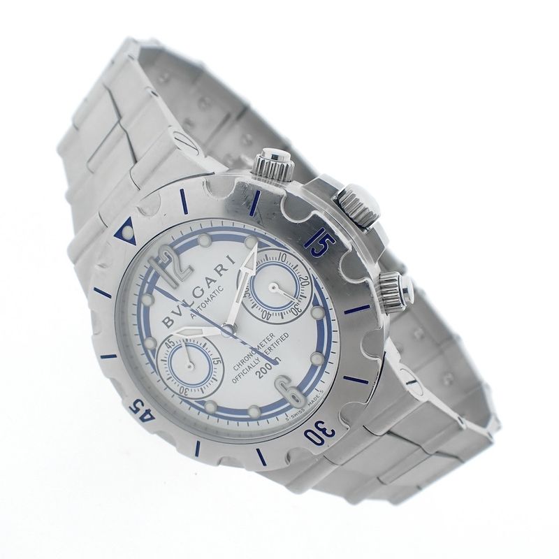 Image 5 of Bvlgari Diagono 'Nautor's Swan'; Limited Edition Chronograph Watch