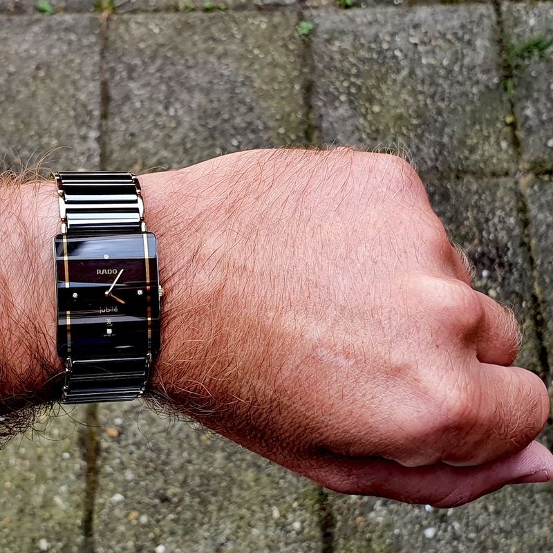 Image 5 of Rado Jubile; Unisex watch with diamonds