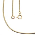 Image 1 of 18 carat snake link chain | 50 cm