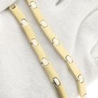 Image 10 of Two-tone gold fantasy link necklace