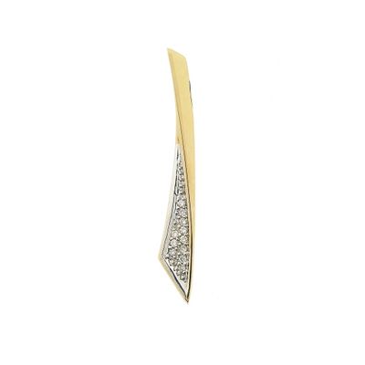 Image 1 of Gold pendant with diamonds
