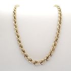 Image 8 of Golden twisted necklace