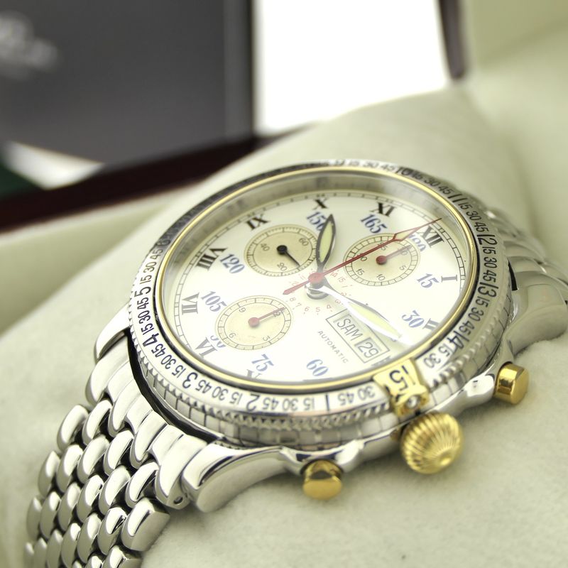 Image 16 of Longines Lindbergh Hour Angle L2.618.5 Automatic Chronograph Watch