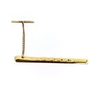 Image 5 of Gold tie slide with chain