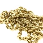 Afbeelding 7 van Gouden gedraaide schakelketting/sautoir | 90 cm 