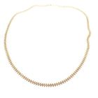 Image 4 of Golden fantasy link necklace | 47 cm