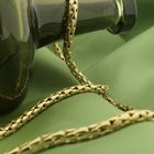 Image 2 of Golden fantasy link necklace | 42 cm