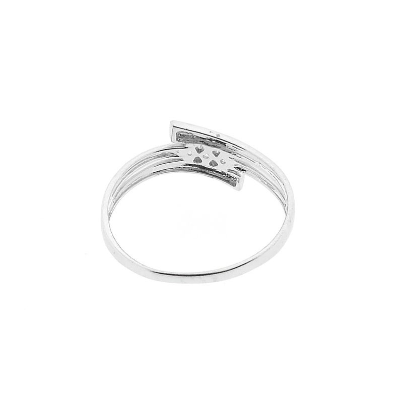 Image 8 of Ring with diamonds; 0.09 ct.