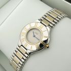 Image 12 of Cartier 'Must de Cartier 21' 9010; Bicolor dames horloge