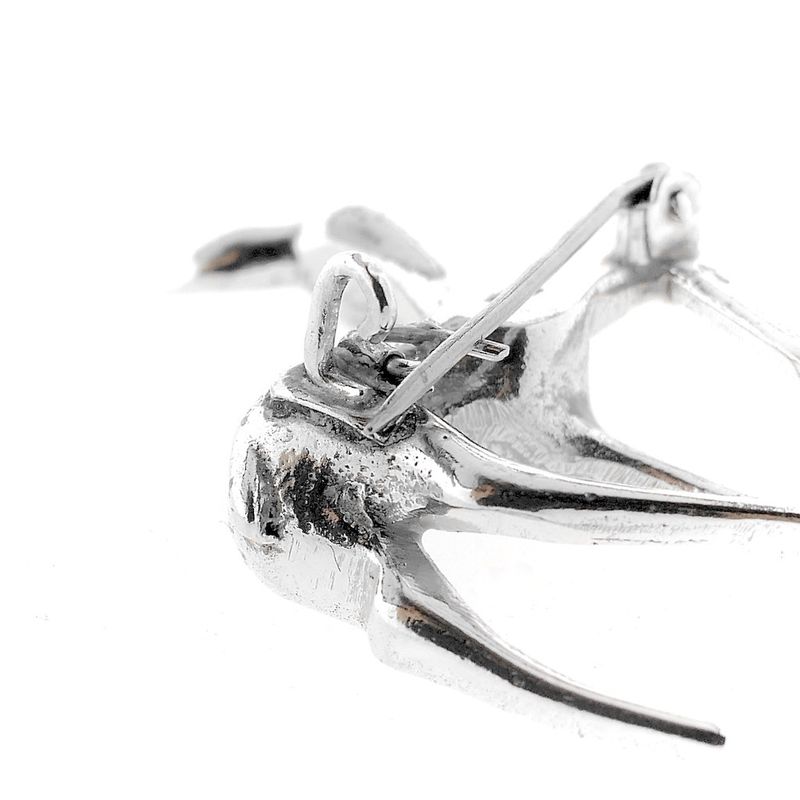 Image 7 of Silver brooch of a hind (female deer)