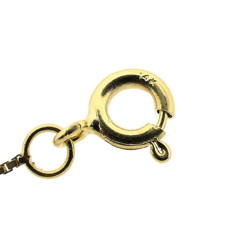 Image 5 of Golden Venetian link chain | 44.5 cm