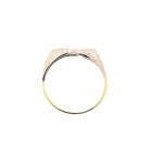 Image 5 of Bicolor Gold Ring with Zirconia