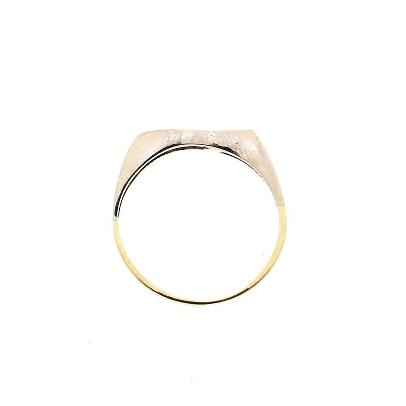Image 5 of Bicolor Gold Ring with Zirconia