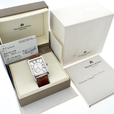 Maurice Lacroix Pontos; Automatic watch with power reserve indication Image 2 of Maurice Lacroix Pontos; Automatic watch with power reserve indication