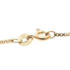 Image 4 of Long gold Venetian link necklace | 70 cm