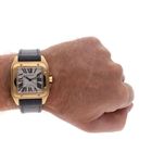 Afbeelding 9 van Cartier Santos XL 2657 W20071Y1; Automatisch 18ct. Gouden Heren Horloge
